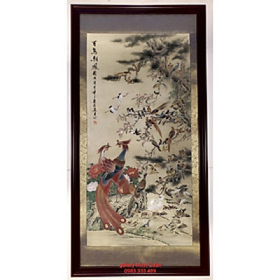 TRANH THỦY MẶC- PHÚ QUÝ CÁT TƯỜNG