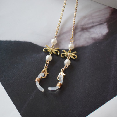 Dây giữ kính đeo cổ nơ xinh đẹp thời trang tiện lợi phong cách Âu Mỹ nổi bật