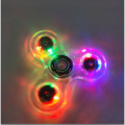 Con Quay Spinner Màu Hand Fidget 3 Cánh Nhựa  Kỳ Diệu Bộ Đồ Chơi Đèn Led Phát Sáng Xả Stress Bằng Nhựa ABS Cho Mọi Lứa Tuổi BAFABY Đa Màu