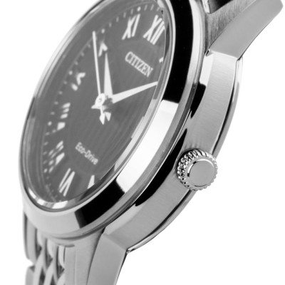 Đồng Hồ Nữ Citizen Dây Thép Không Gỉ FE1080-51E - Mặt Đen (Sapphire)