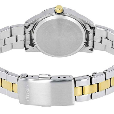 Đồng Hồ Nữ Citizen Dây Thép Không Gỉ EU6074-51D - Mặt Xà Cừ 