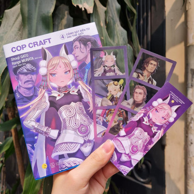 Sách - Cop Craft - Cảnh Sát Đến Từ Hai Thế Giới - Tập 4 - AZ Việt Nam