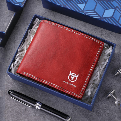 Ví nam 100% da bò thật cao cấp phong cách mới