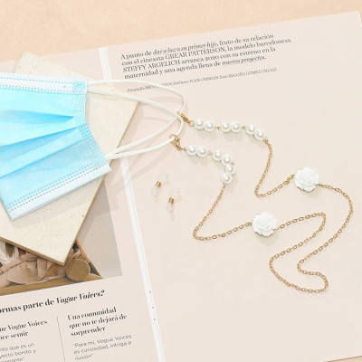 Dây đeo kính dây buộc khẩu trang chống mất hoa hồng dây đeo airpod sành điệu trẻ trung fashion hot trend top thịnh hành