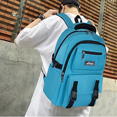 Balo trung học nhiều ngăn tiện lợi Xbags Sea ​​Blue Xb 3201