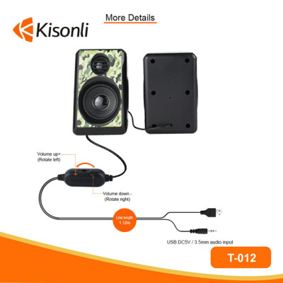Loa 2.0 Kisonli T-012 - Hàng Chính Hãng 