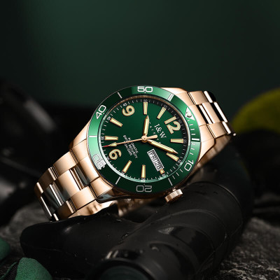 Đồng hồ nam chính hãng IW CARNIVAL IW586G-2 Kính sapphire ,chống xước ,Chống nước 50m ,Bảo hành 24 tháng,Máy cơ (Automatic),dây kim loại thép không gỉ 316L, mặt xanh thiết kế đơn giản dễ đeo