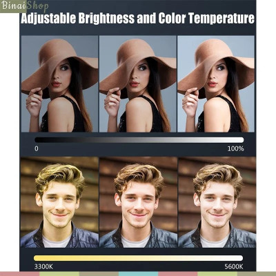 Đèn Led Godox P120C/ P260C - Đèn LED Siêu Mỏng Dành Cho Máy Ảnh Và Máy Quay, Nhiệt Độ Màu 3300K-5600K, Công Suất Tối Đa 30W - Hàng chính hãng