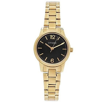Đồng Hồ Nữ Citizen Dây Thép Không Gỉ EJ6083-59E - Mặt Đen