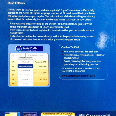 English Vocabulary in Use: Upper-Intermediate Book with Answers Reprint Edition: Vocabulary Reference and Practice
