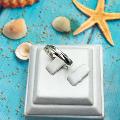 Nhẫn Đôi Bạc Nhẫn Cặp Bạc - Thức Giấc Chung Một Giờ - BẠC HIỂU MINH NC623