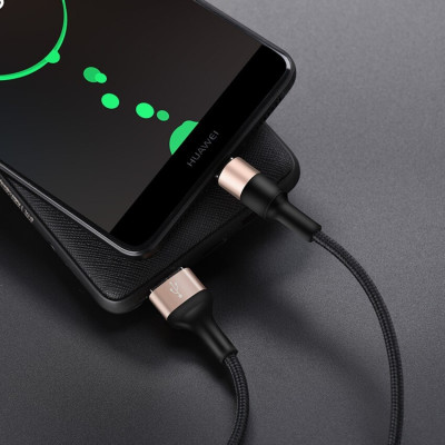 Cáp Sạc dành cho Samsung , Oppo (combo 2 cái) loại tốt hàng chính hãng HOCO X26 XPRESS dài 1 mét – Dây Sạc Nhanh Android - Chống xoắn, đứt