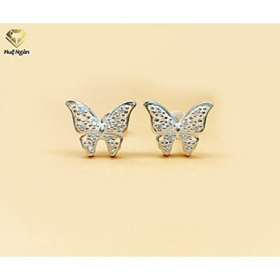 Bông tai bạc Ý 925 Huệ Ngân - Bướm xinh RYE140897