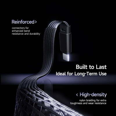 Cáp sạc nhanh C to Ln dành cho Game thủ Baseus MVP3 20W (480Mbps, 90° Elbow Design)- Hàng chính Hãng