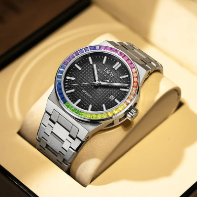 Đồng hồ nam chính hãng IW Carnival IW716G-5 ,Kính sapphire,chống xước,Chống nước30m,BH24 tháng,Máy điện tử(pin),dây da