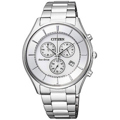 Đồng Hồ Nam Citizen Dây Thép Không Gỉ AT2360-59A - Mặt Trắng (Sapphire)