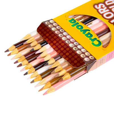 Bộ Bút Chì 24 Màu Color Of The World - Crayola 684607