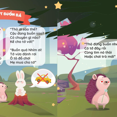 Sách - Kỹ Năng Sống Dành Cho Trẻ Mầm Non - Dạy Bé Bài Học Đạo Đức Và Cảm Xúc - Con Biết Yêu Thương Mọi Người