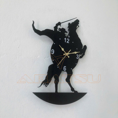 ( Bảo Hành 3 Năm) Đồng Hồ Treo Tường Kỵ Sĩ Mã Đáo Thành Công – May Mắn & Phong Thủy