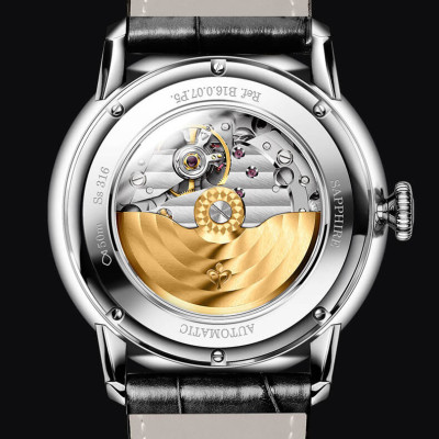 Đồng hồ nam Poniger P723-1 Chính hãng ,Kính sapphire nguyên khối ,chống xước,chống nước 50m,mặt xanh vỏ trắng dây da nâu ( đen) xịn,vỏ máy thép không gỉ 316L,Đồng hồ cơ (Automatic) bảo hành 24 tháng, hàng mới 100%,thiết kế trẻ trung và sang trọng