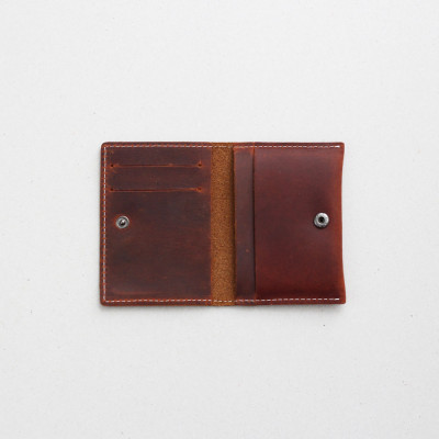 Ví card da bò Handmade AT Leather - MSC-02