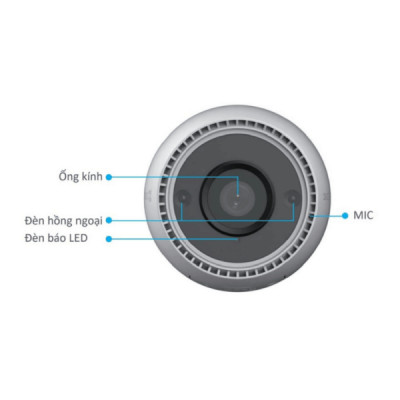 Camera IP Wifi Ezviz H3C 2MP Ngoài Trời Chuẩn Chống Nước IP67 - Hàng chính hãng