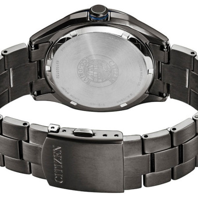 Đồng Hồ Nam Citizen Dây Thép Không Gỉ AW1147-52L - Mặt Xanh