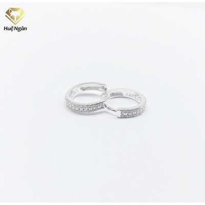Bông tai bạc Ý 925 Huệ Ngân - Vòng xinh RYE140301