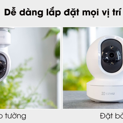 Camera không dây EZVIZ TY1 2MP siêu nét chống ngược sáng - Hàng chính hãng