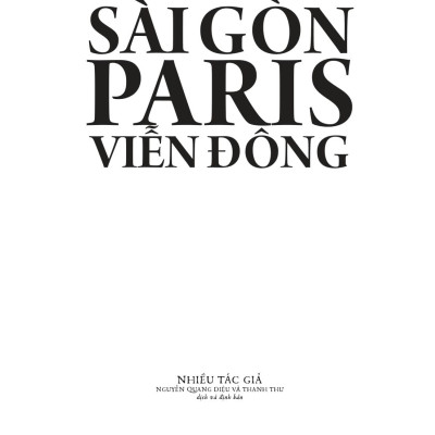 Sách - Sài Gòn - Paris Viễn Đông