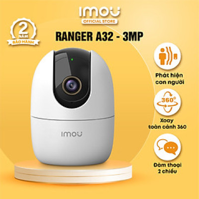 Camera IP WIFI IMOU RANGER 2 IPC - A22EP Full HD 1080P - Hàng Chính Hãng