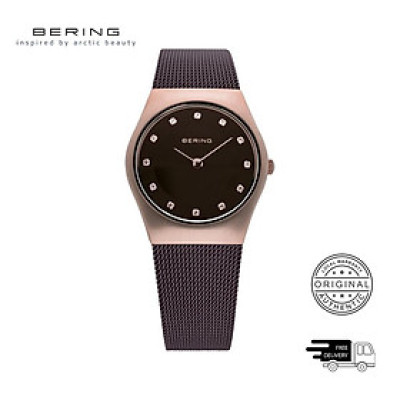 Đồng Hồ Nữ Bering Classic Màu Nâu 11927-262