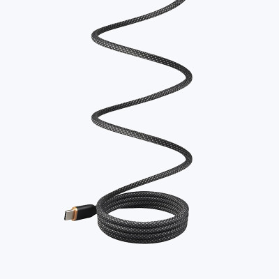 Dây Cáp Sạc MAZER InfiniteLINK COBRA Magnetic 240W Type C to C Thiết Kế Độc Đáo Với Nam Châm Tự Dính Giúp Gấp Gọn Dây Hàng Chính Hãng