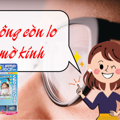 Gel lau kính chống bám sương mù, hơi nước cho mắt kính
