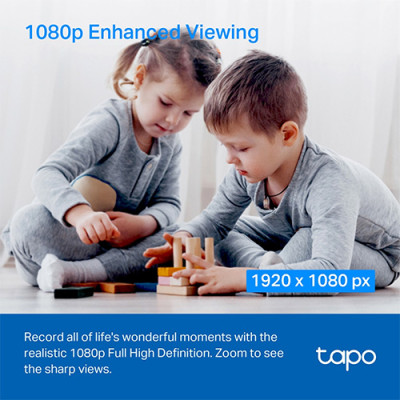 Camera trong nhà TP-Link Tapo Pan/Tilt Home Security Wifi 1080p C200 - Hàng chính hãng