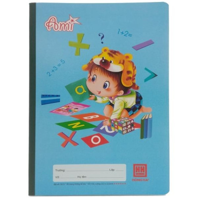 Combo 5 Vở School Pokemon - 4 Ô Ly 80 Trang - Hồng Hà 0515 (Mẫu Màu Giao Ngẫu Nhiên)