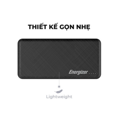 Combo Sạc dự phòng Energizer UE10053 + Sạc Mophie 10W + Cáp USB-C - HÀNG CHÍNH HÃNG
