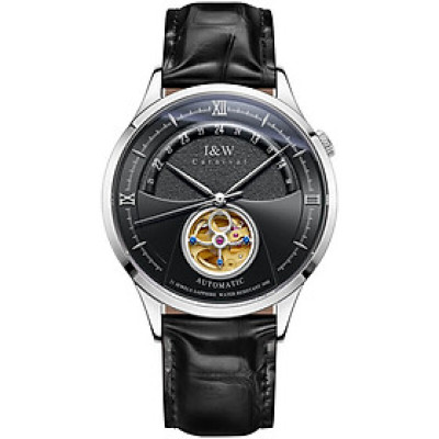 Đồng hồ nam chính hãng IW CARNIVAL IW525G-6 Kính sapphire ,chống xước,Chống nước 30m ,Bảo hành 24 tháng,Máy cơ (Automatic),Dây da cao cấp,thiết kế lộ cơ thể thao 
