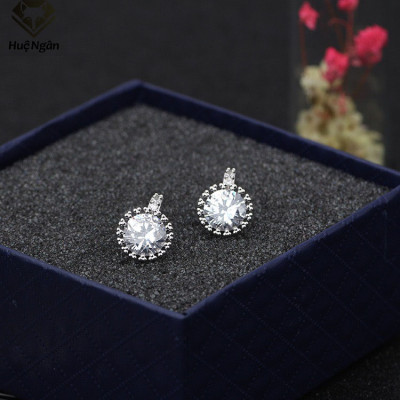 Bông tai bạc Ý Huệ Ngân - Bông hoa xinh xắn RYE141026