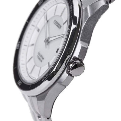 Đồng Hồ Nam Citizen Dây Titanium BM6921-58A - Mặt Trắng (Sapphire)