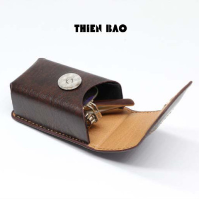 Bao da có đai đeo hông  BD99 chuyên dùng để đựng kính lão thị, viễn thị gấp gọn KT 8*4*3CM làm thủ công HANDMADE bằng tay chắc chắn