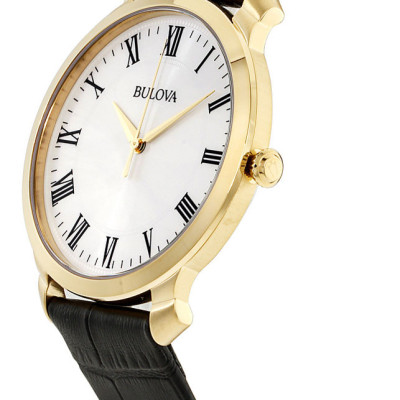 Đồng Hồ Nam Bulova Dây Da 97A123 - Mặt Trắng