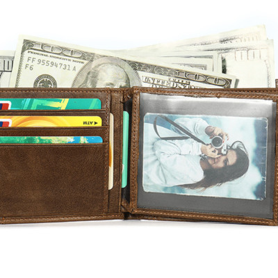 Ví nam 100% da bò thật  cao cấp phong cách mới