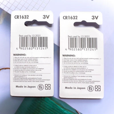 Pin CR1632 Maxell 3V (Viên Lẻ) Hàng Chính Hãng Made in Japan 1 Viên