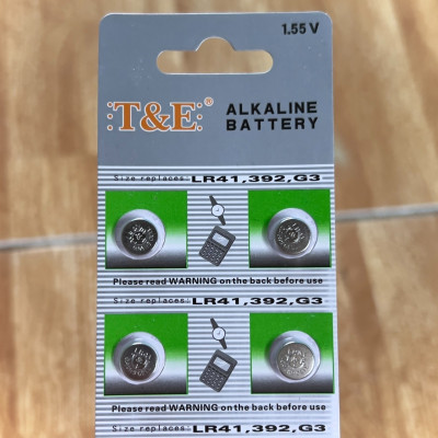 10 Viên Pin Cúc Áo LR41 - AG3 - L736 Vinnic 1,5V