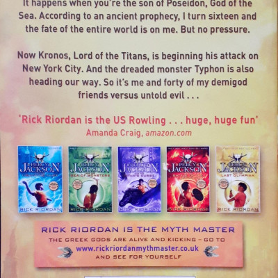 Percy Jacson And The Last Olympian (Paperback)