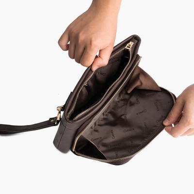 Clutch Cầm Tay Nam Da Bò Alran HT16
