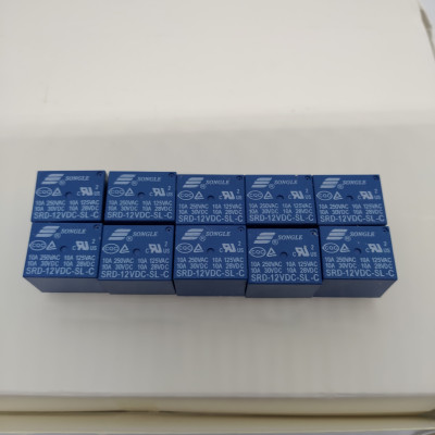 (COMBO 10 CÁI) Relay 5 Chân 12V - 24V 10A, Rơ Le 5 Chân 10A, HÀNG SONGLE LOẠI TỐT