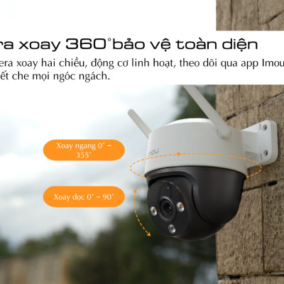 Camera IMOU CRUISER SE S21FP S41FP tích hợp mic, theo dõi đối tượng - Hàng chính hãng