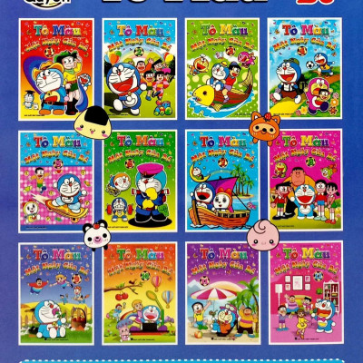 Sách - Tô Màu - Một Ngày Của Bé - Tập 9 (Tái Bản)